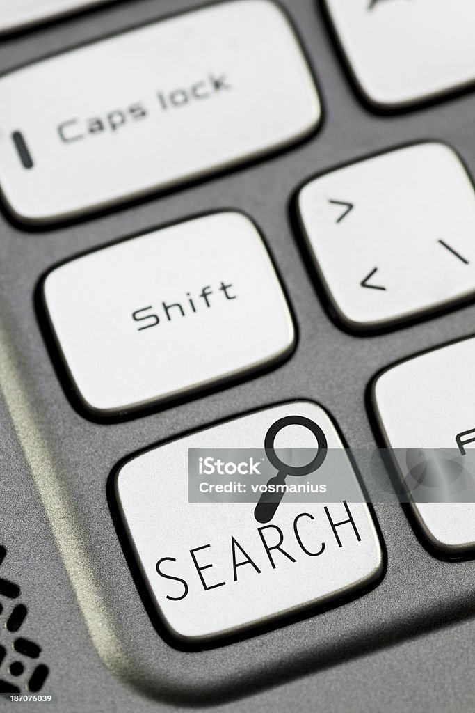 Teclado de pesquisa - Foto de stock de Computador royalty-free