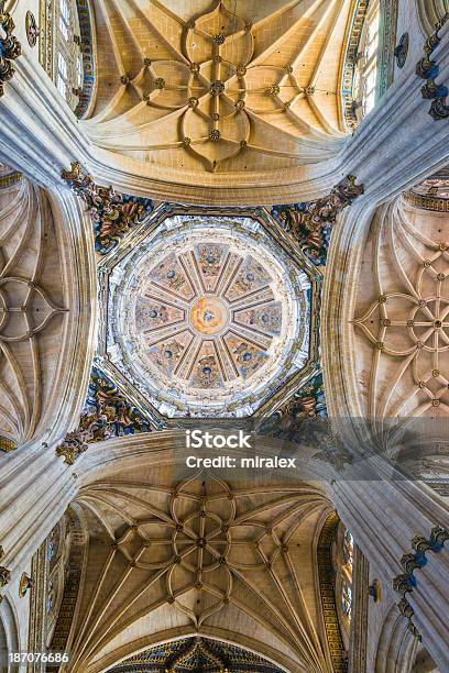 Vault Und Dome Der Neue Kathedrale In Salamanca Spanien Stockfoto und mehr Bilder von Alt