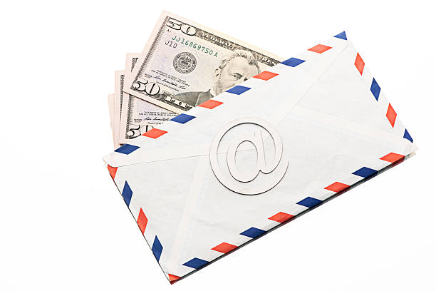 istock US Fifty Dollar Bill Spread and at Symbol 187076764