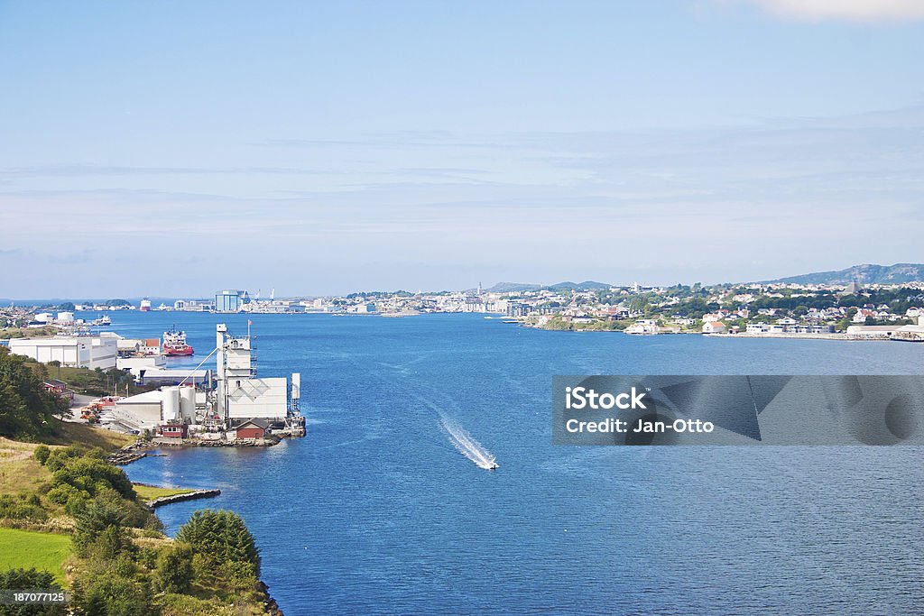 Haugesund im westlichen Teil von Norwegen - Lizenzfrei Haugesund Stock-Foto