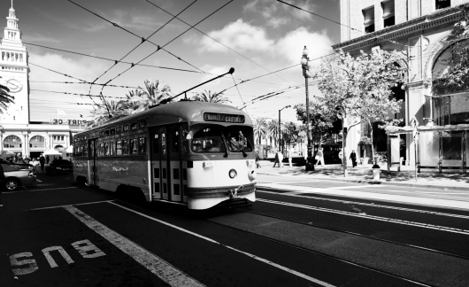 Bus, San Francisco Downtown