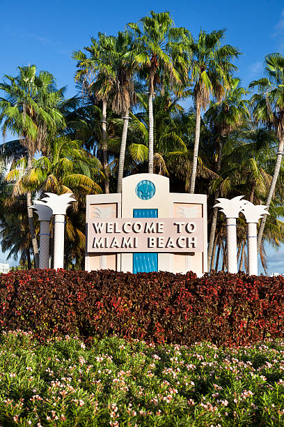 istock Welcome to Miami Beach Florida 187077275