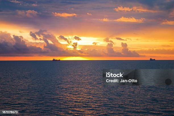 North Meer Sonnenuntergang Stockfoto und mehr Bilder von Atlantik - Atlantik, Bildhintergrund, Europa - Kontinent