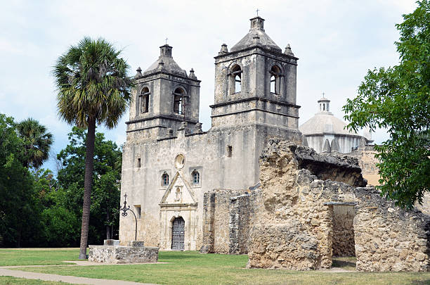 istock Mission Concepcion Angled Profile San Antonio Missions National Historical Park 187078816