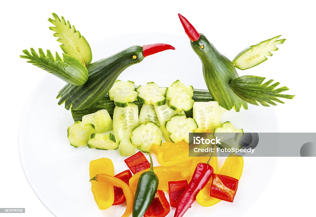 Arte de alimentos - Royalty-free Escultura Foto de stock