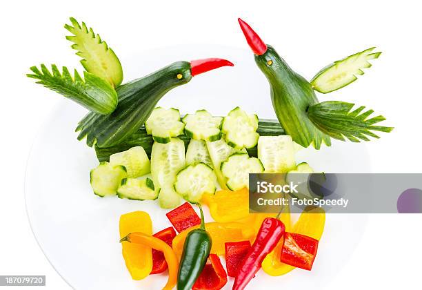 Arte De Alimentos - Fotografias de stock e mais imagens de Escultura - Escultura, Legumes, Arte