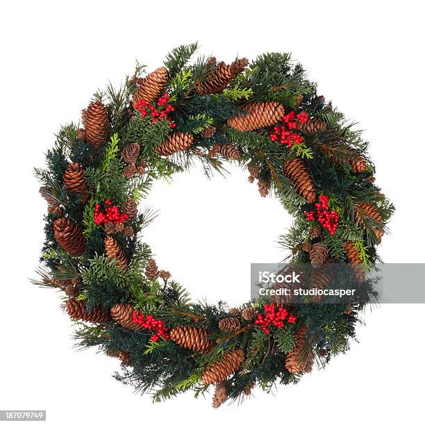 クリスマスのリース - 飾り リースのストックフォトや画像を多数ご用意 - 飾り リース, クリスマス, 白背景