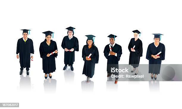 성공적인 졸업 졸업식에 대한 스톡 사진 및 기타 이미지 - 졸업식, 대학생, 아프리카계 미국 민족
