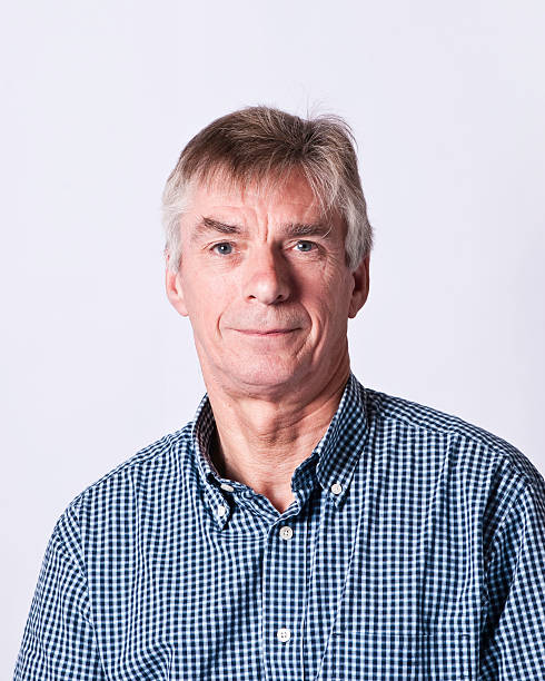 istock Mature male portrait 187084308