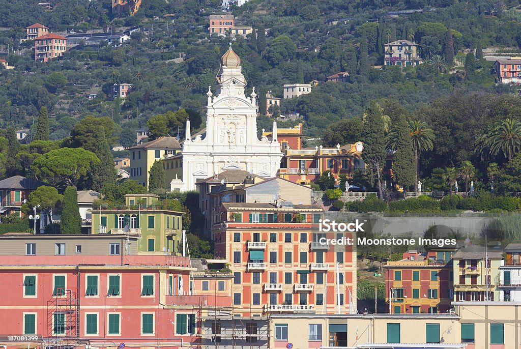 Santa Margherita Ligure, na Ligúria, Itália - Foto de stock de Acampamento de Férias royalty-free