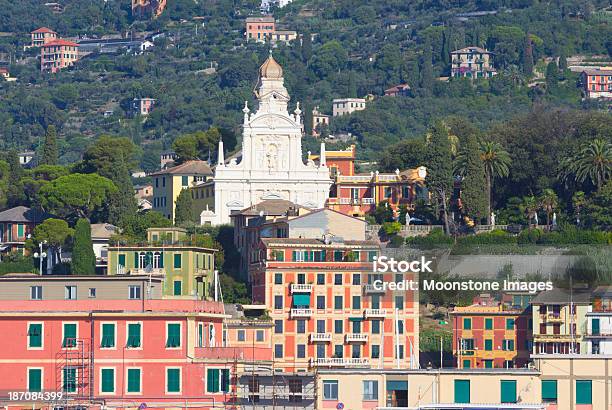 Foto de Santa Margherita Ligure Na Ligúria Itália e mais fotos de stock de Acampamento de Férias - Acampamento de Férias, Arquitetura, Característica arquitetônica