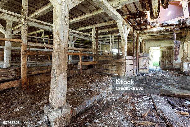 Abandoned Farm Stock Photo - Download Image Now - Abandoned, Absence, Accidents and Disasters