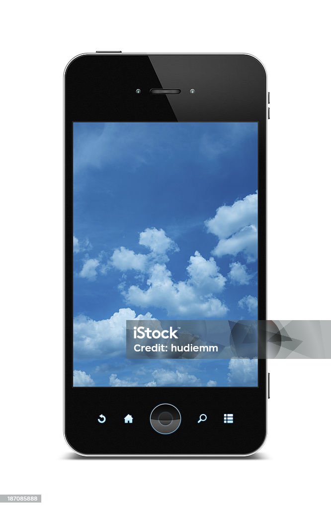 Smart Phone (Traçado de Recorte!) - Royalty-free A caminho Foto de stock