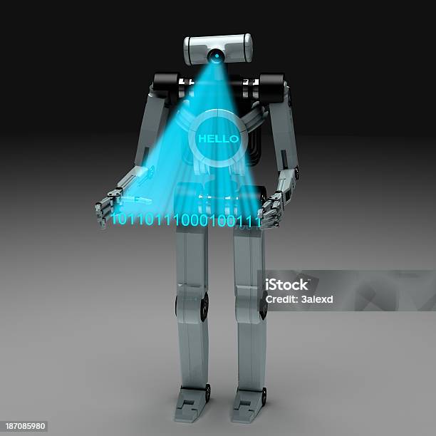 Робот — стоковые фотографии и другие картинки Без людей - Без людей, Данные, Двоичный код