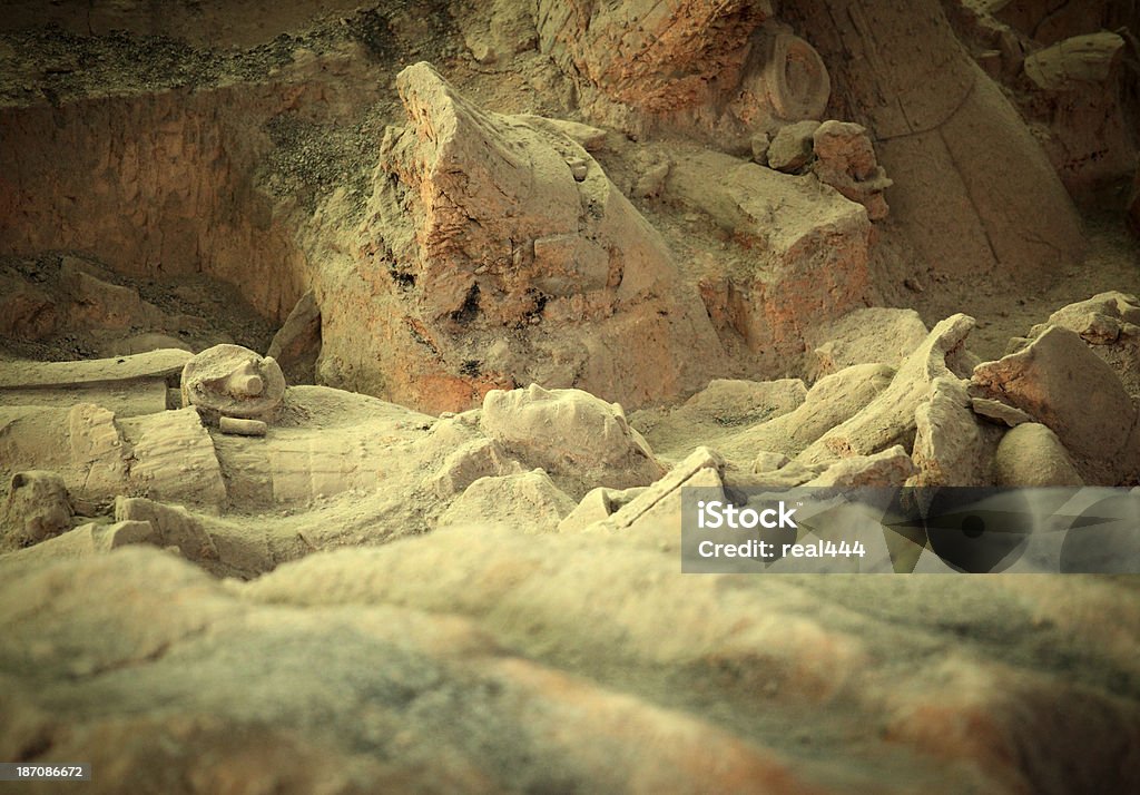 Terracota Warriors - Foto de stock de Anticuado libre de derechos