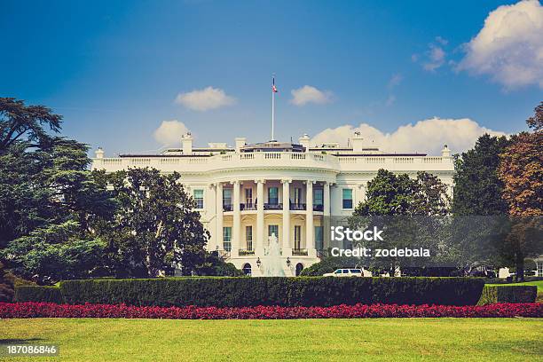 La Casa Bianca A Washington Dc Stati Uniti Riferimento - Fotografie stock e altre immagini di La Casa Bianca - Washington DC
