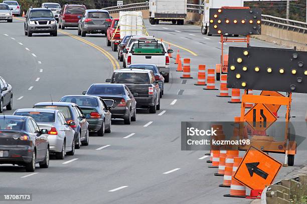 Traffic Control Stock Photo - Download Image Now - Road Construction, Traffic Cone, Traffic