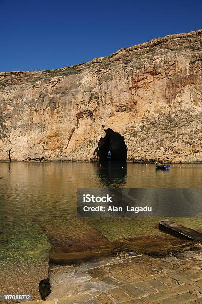 Dweijra Gozo Malta Stock Photo - Download Image Now - Blue, Cave, Coastline