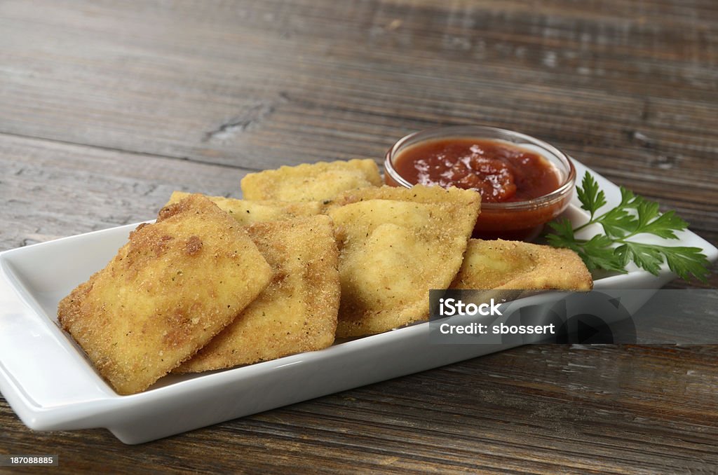 Torrado Ravioli entrada - Royalty-free Ravioli Foto de stock