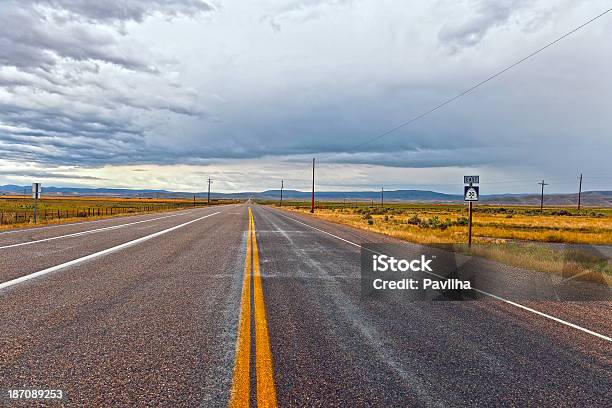 Us Vias De 30 Em Utah Usa - Fotografias de stock e mais imagens de Ajardinado - Ajardinado, Alfalto, América do Norte