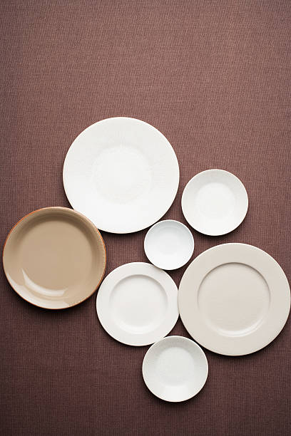 istock Set of plates and bowls 187089726