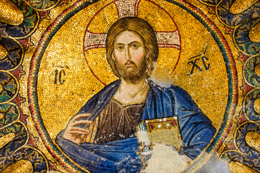 Mosaic of Jesus Christ, Istanbul, Turkey