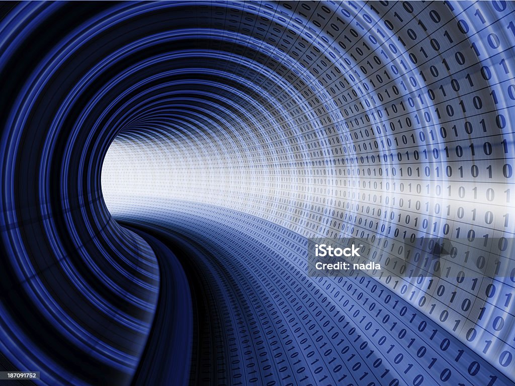 ,Binary code - Lizenzfrei Börse Stock-Foto