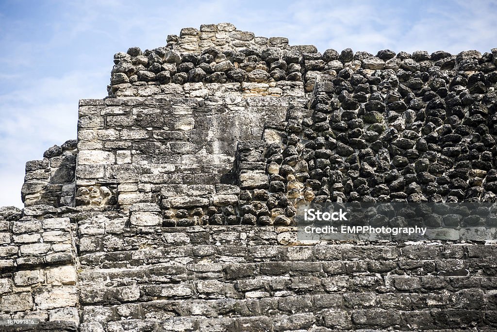 Rovine di Chacchoben - Foto stock royalty-free di Albero