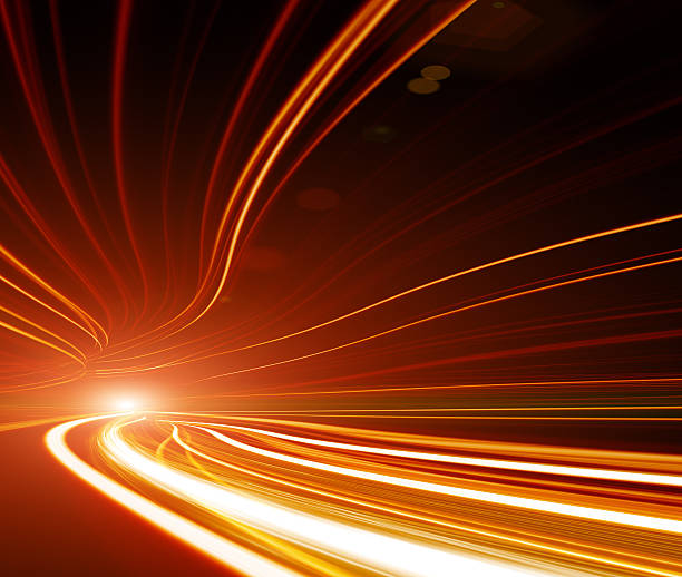istock Abstract digital traffic, futuristic megalopolis 187092454