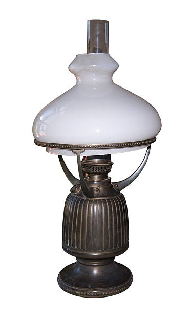 istock Oil lamp of 19 centuries 187094006