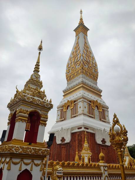 istock Phra That Phanom Pagoda at  Wat Phra That Phanom in Nakhon Phanom, THAILAND. 1870952424