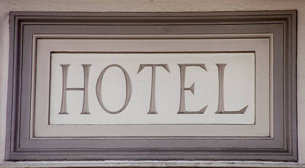 istock London Hotel sign 187095352