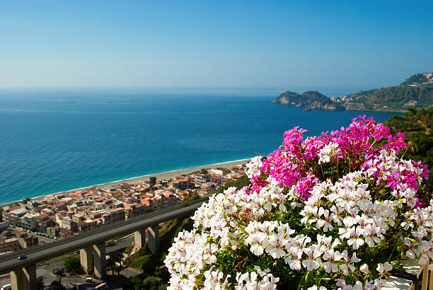 istock Beautiful view of overpass. Sicily 187095430
