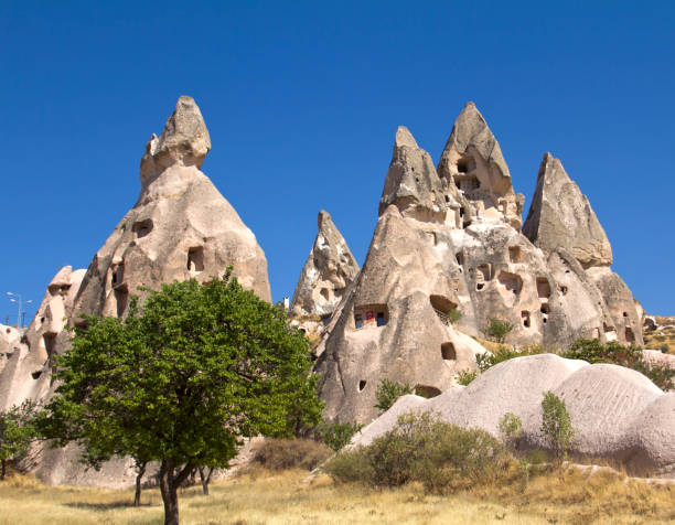 istock Cave houses in Cappadocia, central Turkey 1870973795
