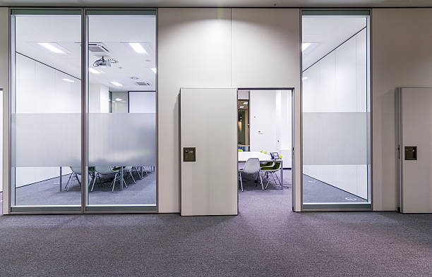 istock Hall in business building 187098214