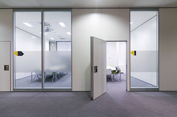 istock Hall in business building 187098217