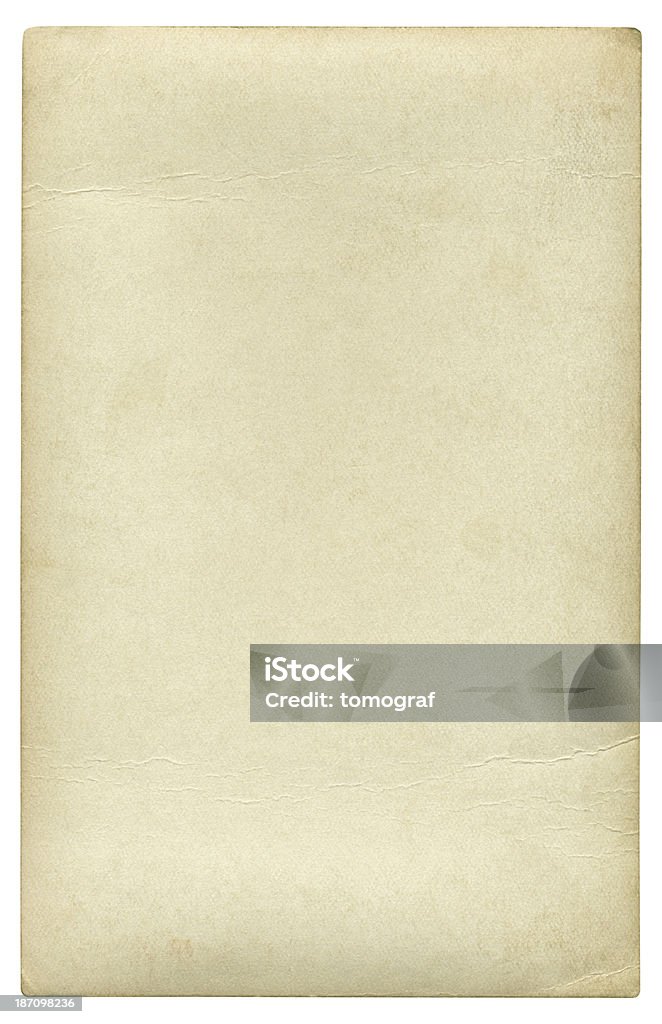 Livro em branco velho isolado, Traçado de Recorte incluído) - Royalty-free Terceira idade Foto de stock