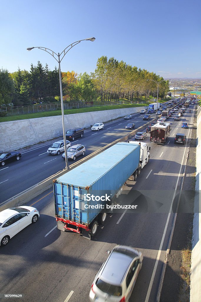 Bulk Lkw-Verkehr in der - Lizenzfrei Container Stock-Foto