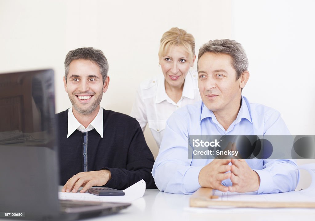 Happy business-team - Lizenzfrei Aktivitäten und Sport Stock-Foto