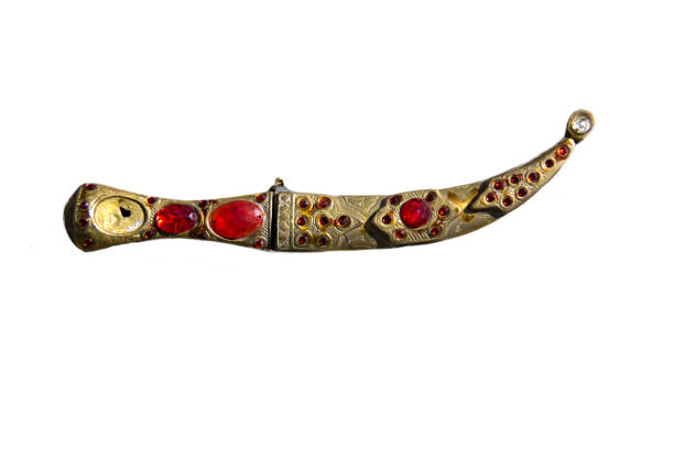istock Traditional Arab dagger isolated in white 1871011055