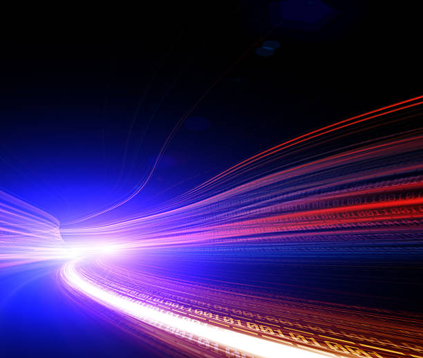 istock Futuristic Urban City with Freeway Traffic 187102141