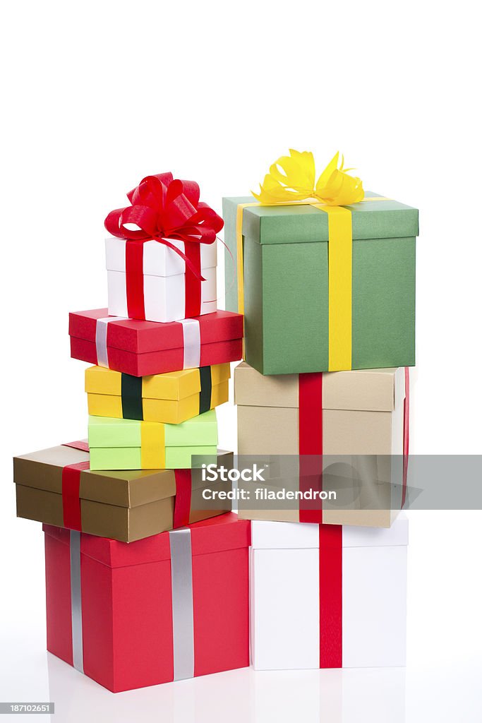 Cajas de regalo - Foto de stock de Regalo libre de derechos