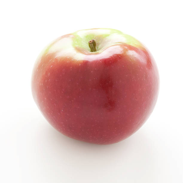 czerwone jabłko mcintosh - macintosh apple zdjęcia i obrazy z banku zdjęć