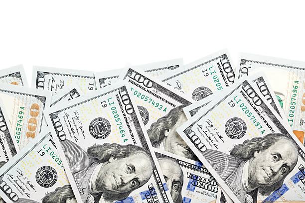 istock New US 2013 $100 Bill Border on White 187103361