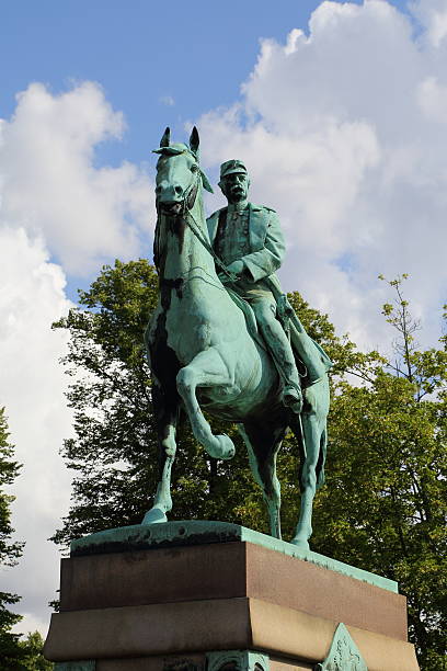 istock Equestrian statue - King Christian 9 of Denmark 187104285