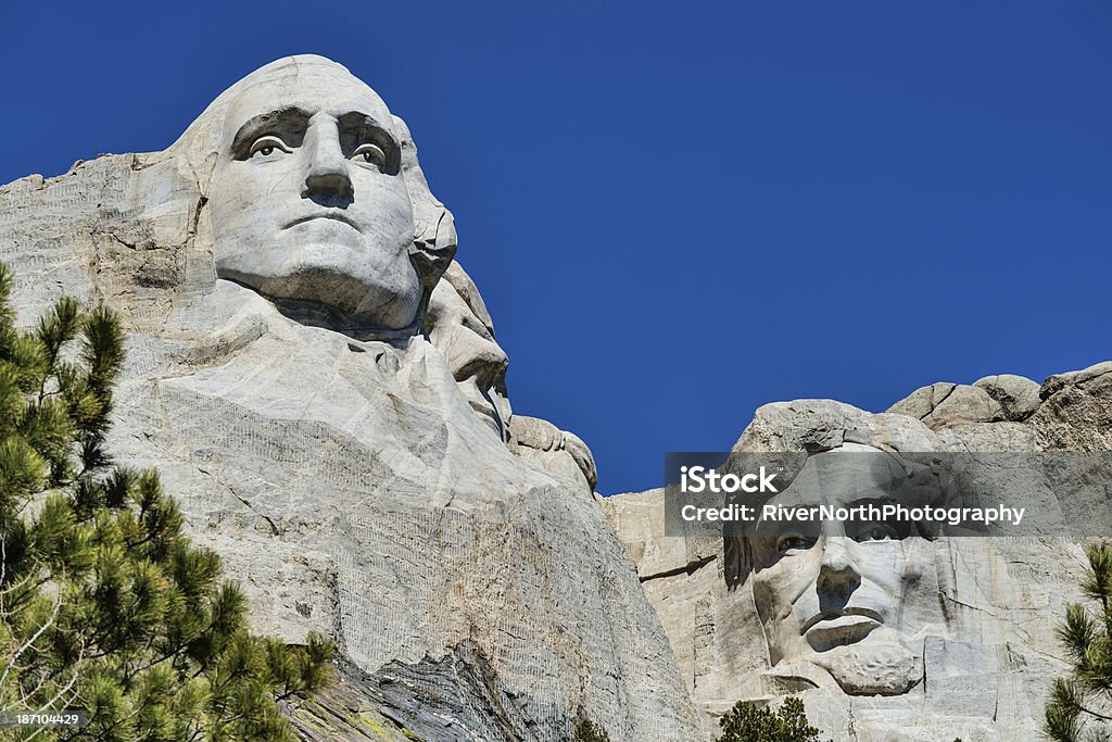 Monumento Nacional Monte Rushmore - Foto de stock de Dia dos Presidentes royalty-free