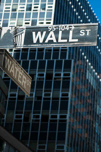 istock Sign for Wall Street, New York 187104451