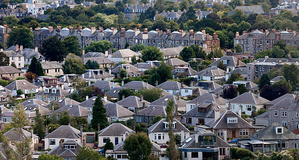 istock suburbs of Edinburgh Scotland 187104623