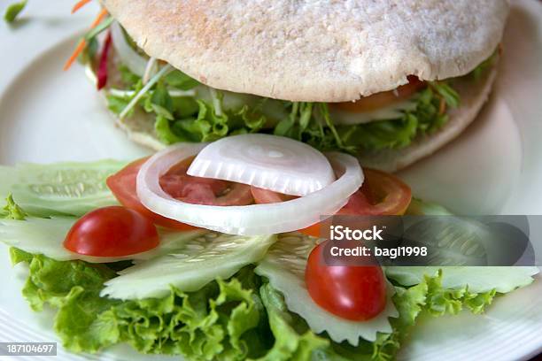 Hamburger Stock Photo - Download Image Now - American Culture, Arugula, Beef