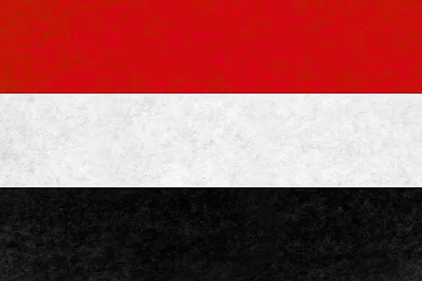 Photo of Yemenite flag